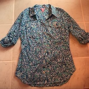 Lilly Pulitzer Button Down